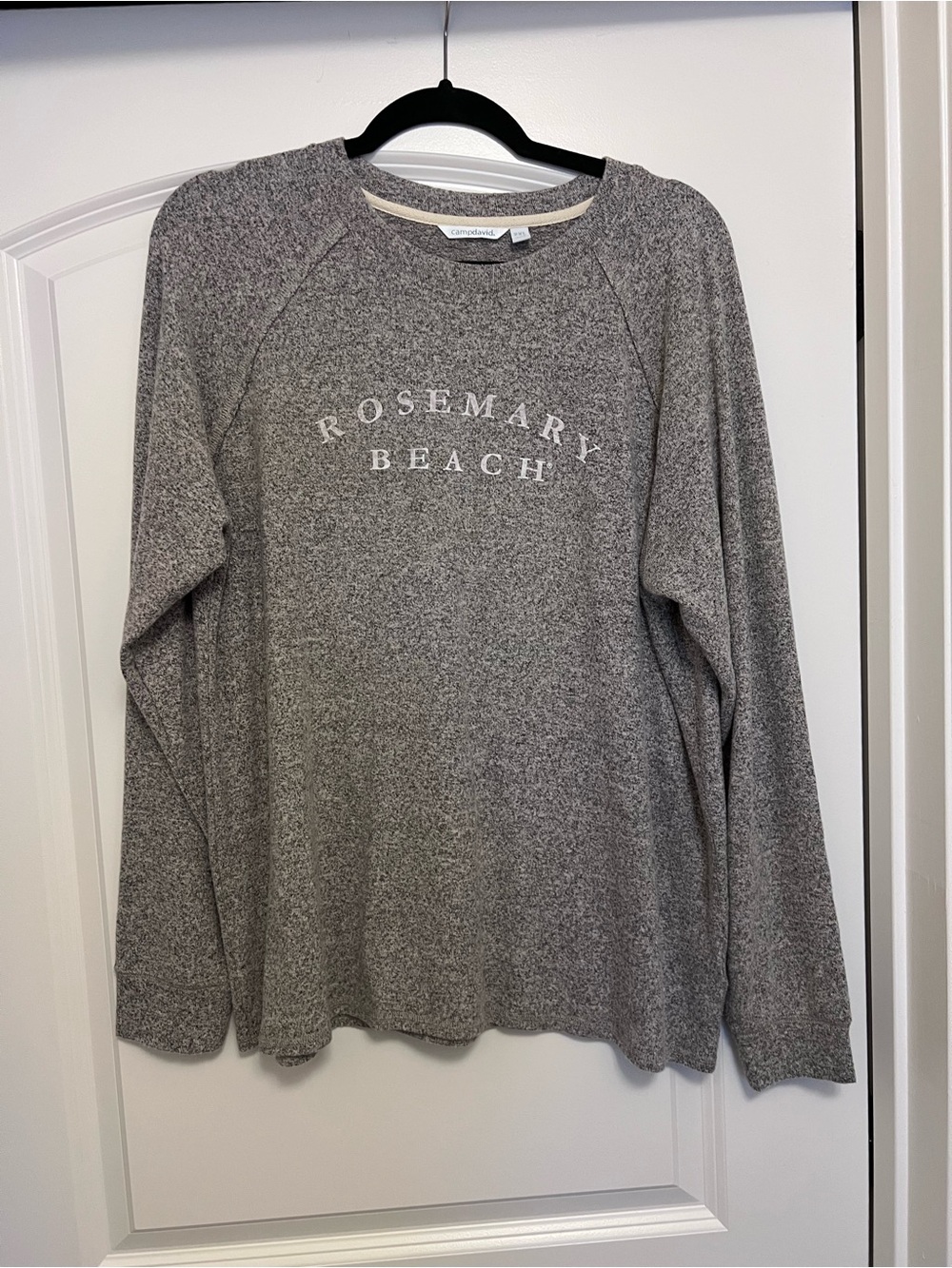 Rosemary Beach Lightweight Heather Gray Sweatshirt